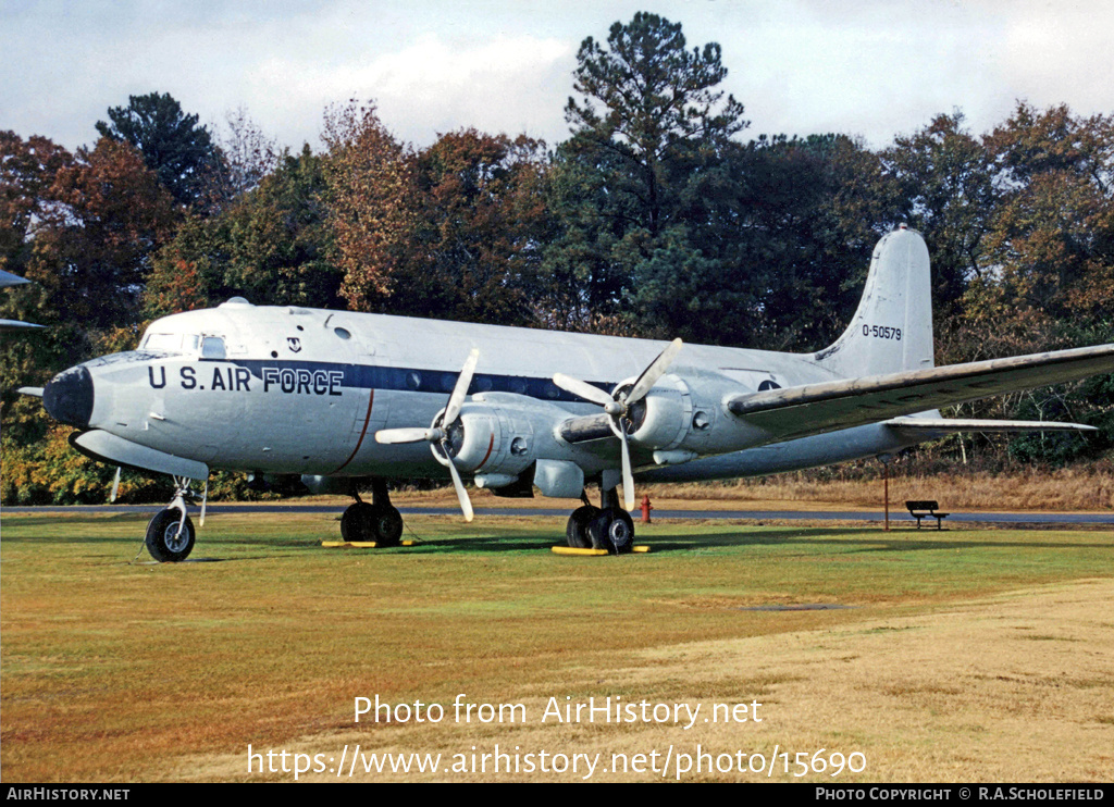 Aircraft Photo of 45-579 / 0-50579 | Douglas C-54G Skymaster | USA - Air Force | AirHistory.net #15690