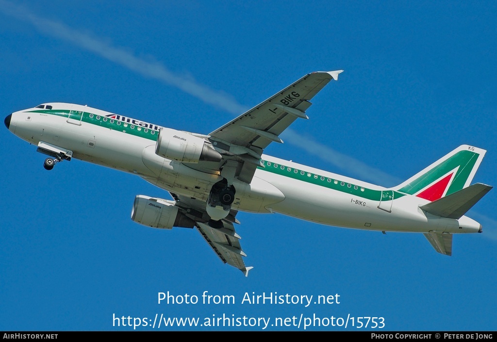 Aircraft Photo of I-BIKG | Airbus A320-214 | Alitalia | AirHistory.net #15753