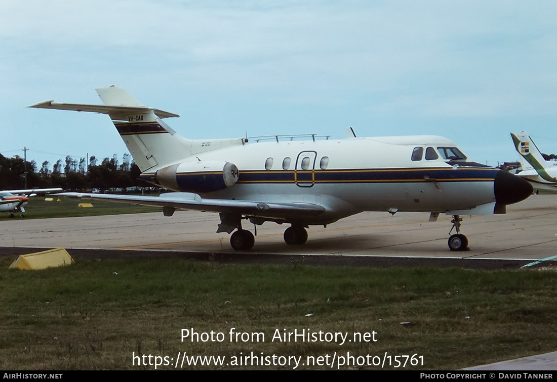 Aircraft Photo of VH-CAO | Hawker Siddeley HS-125-3B | AirHistory.net #15761