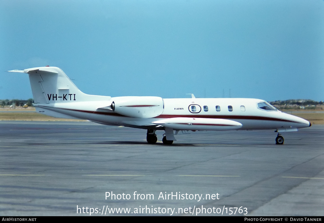 Aircraft Photo of VH-KTI | Gates Learjet 35A | Katies | AirHistory.net #15763