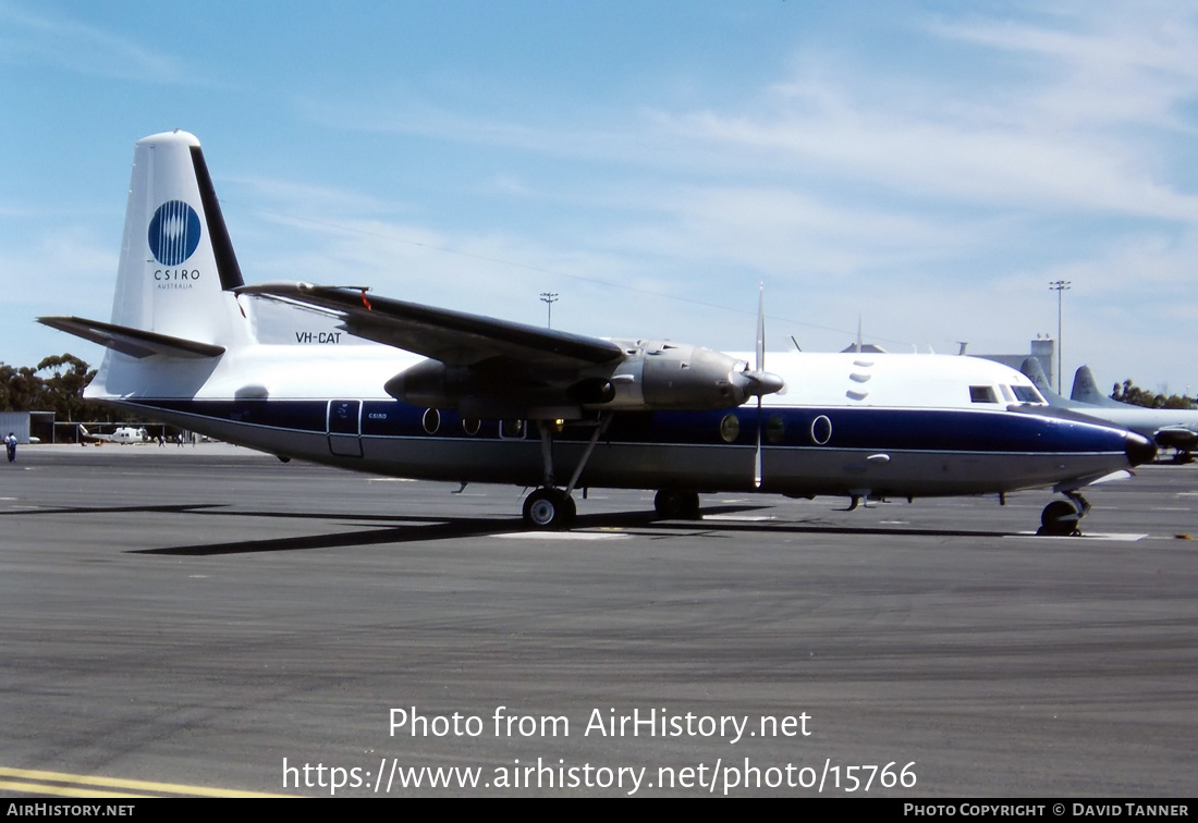 Aircraft Photo of VH-CAT | Fokker F27-100 Friendship | CSIRO | AirHistory.net #15766