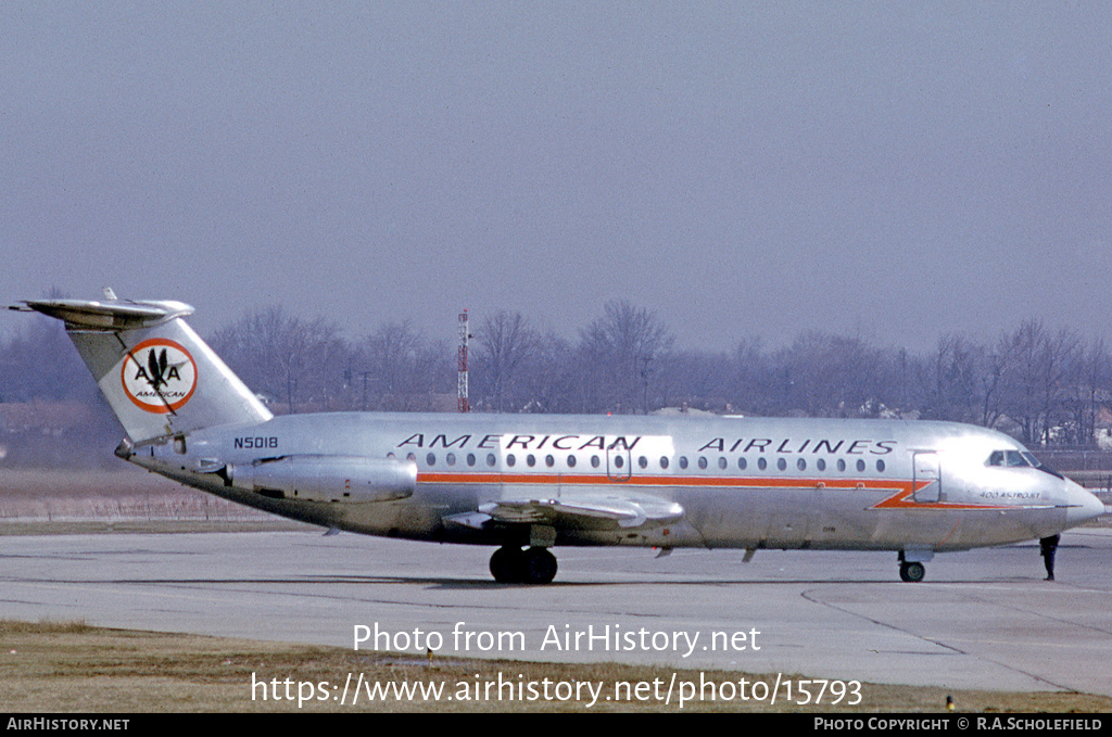 Aircraft Photo of N5018 | BAC 111-401AK One-Eleven | American Airlines | AirHistory.net #15793