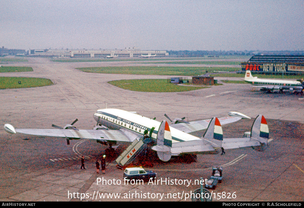 Aircraft Photo Of Ph Lke Lockheed L 1049g Super Constellation Klm Royal Dutch Airlines 6415