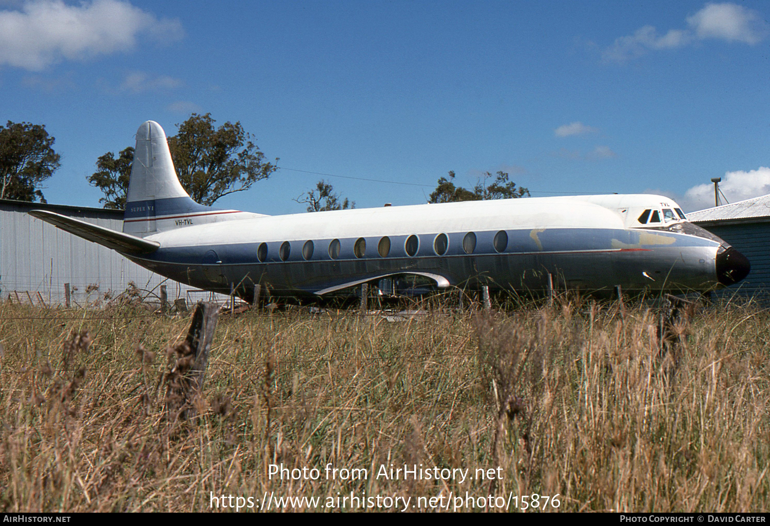 Aircraft Photo of VH-TVL | Vickers 756D Viscount | AirHistory.net #15876