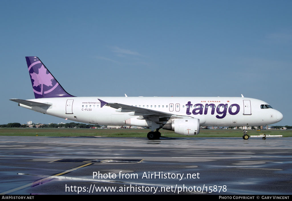 Aircraft Photo of C-FLSU | Airbus A320-211 | Air Canada Tango | AirHistory.net #15878