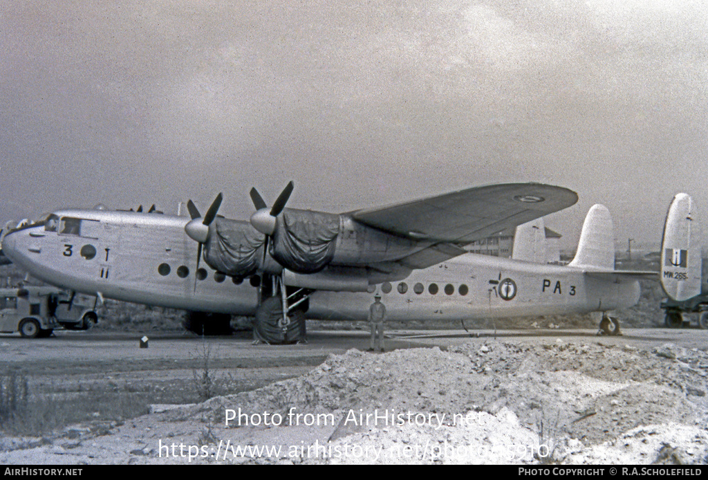 Aircraft Photo of MW265 | Avro 685 York | France - Navy | AirHistory.net #15910