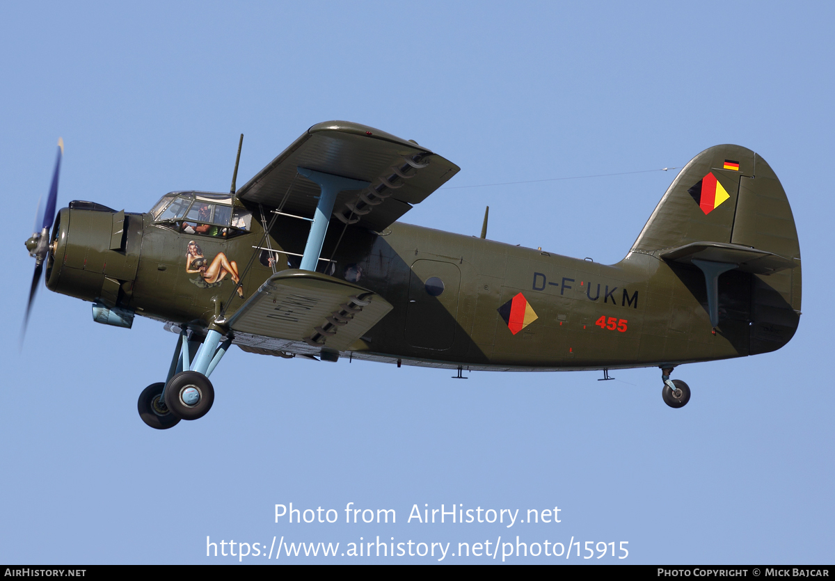 Aircraft Photo of D-FUKM / 455 | Antonov An-2T | East Germany - Air Force | AirHistory.net #15915