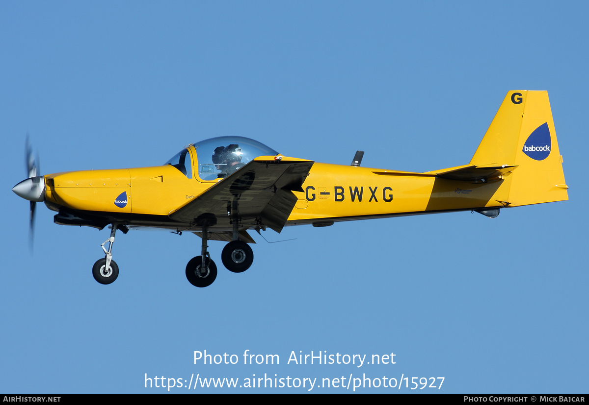 Aircraft Photo of G-BWXG | Slingsby T-67M-260 Firefly | Defence Elementary Flying Training School | AirHistory.net #15927