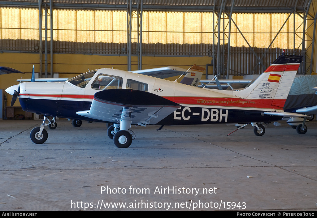 Aircraft Photo of EC-DBH | Piper PA-28-140 Cherokee Cruiser | Canary Island Flights | AirHistory.net #15943