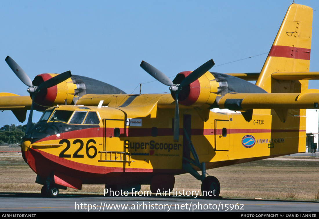 Aircraft Photo of C-FTXC | Canadair CL-215-I (CL-215-1A10) | National Jet Systems | AirHistory.net #15962