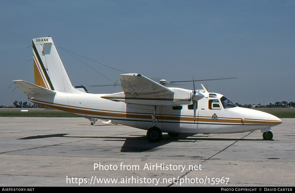 Aircraft Photo of VH-KAK | Rockwell 500S Shrike Commander | Victoria Police | AirHistory.net #15967