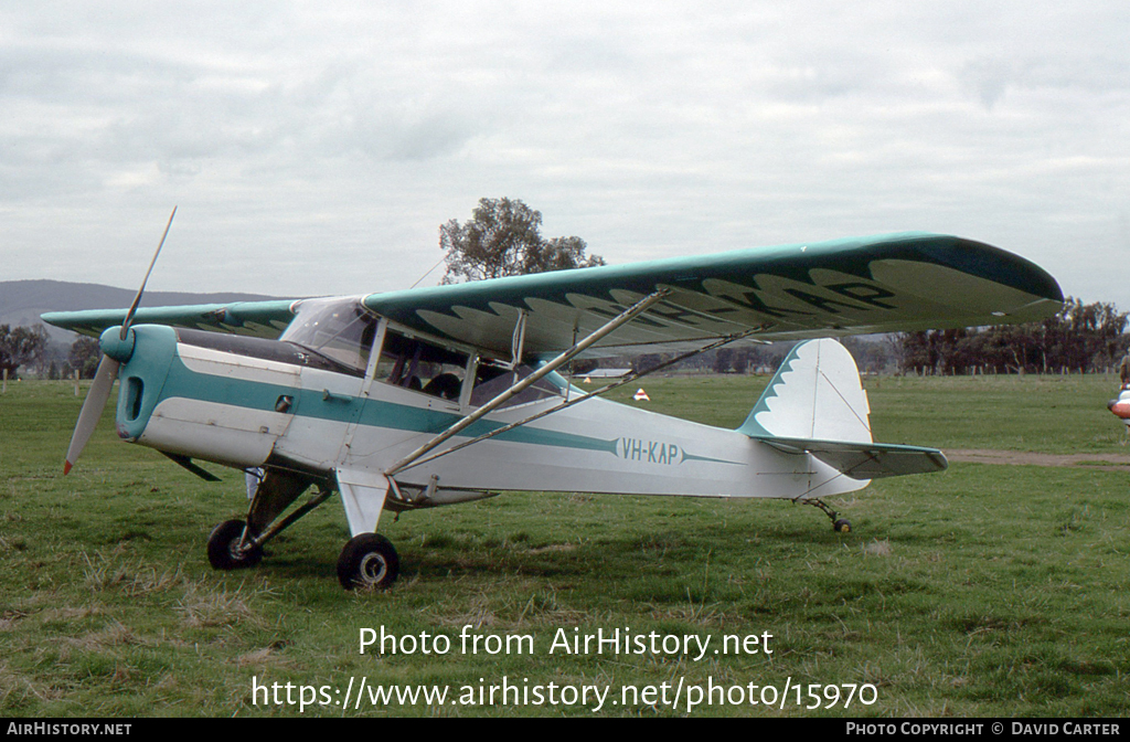 Aircraft Photo of VH-KAP | Auster J-5 | AirHistory.net #15970