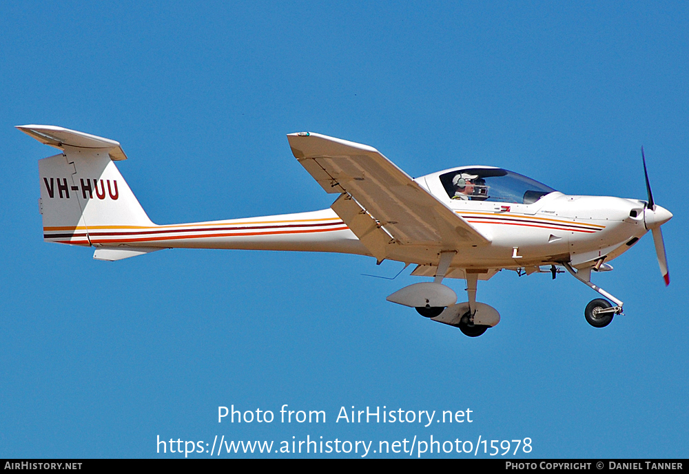 Aircraft Photo of VH-HUU | Diamond DA20C-1 Katana | Bruce Hartwig Flying School | AirHistory.net #15978