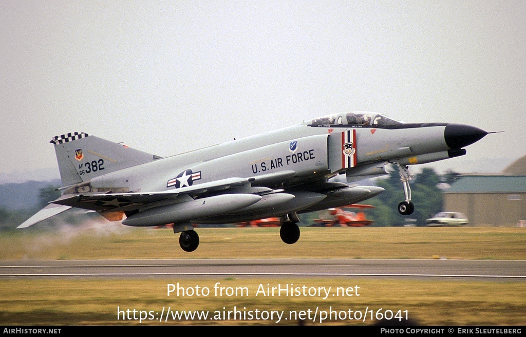 Aircraft Photo of 66-0382 / AF66-382 | McDonnell Douglas F-4E Phantom II | USA - Air Force | AirHistory.net #16041