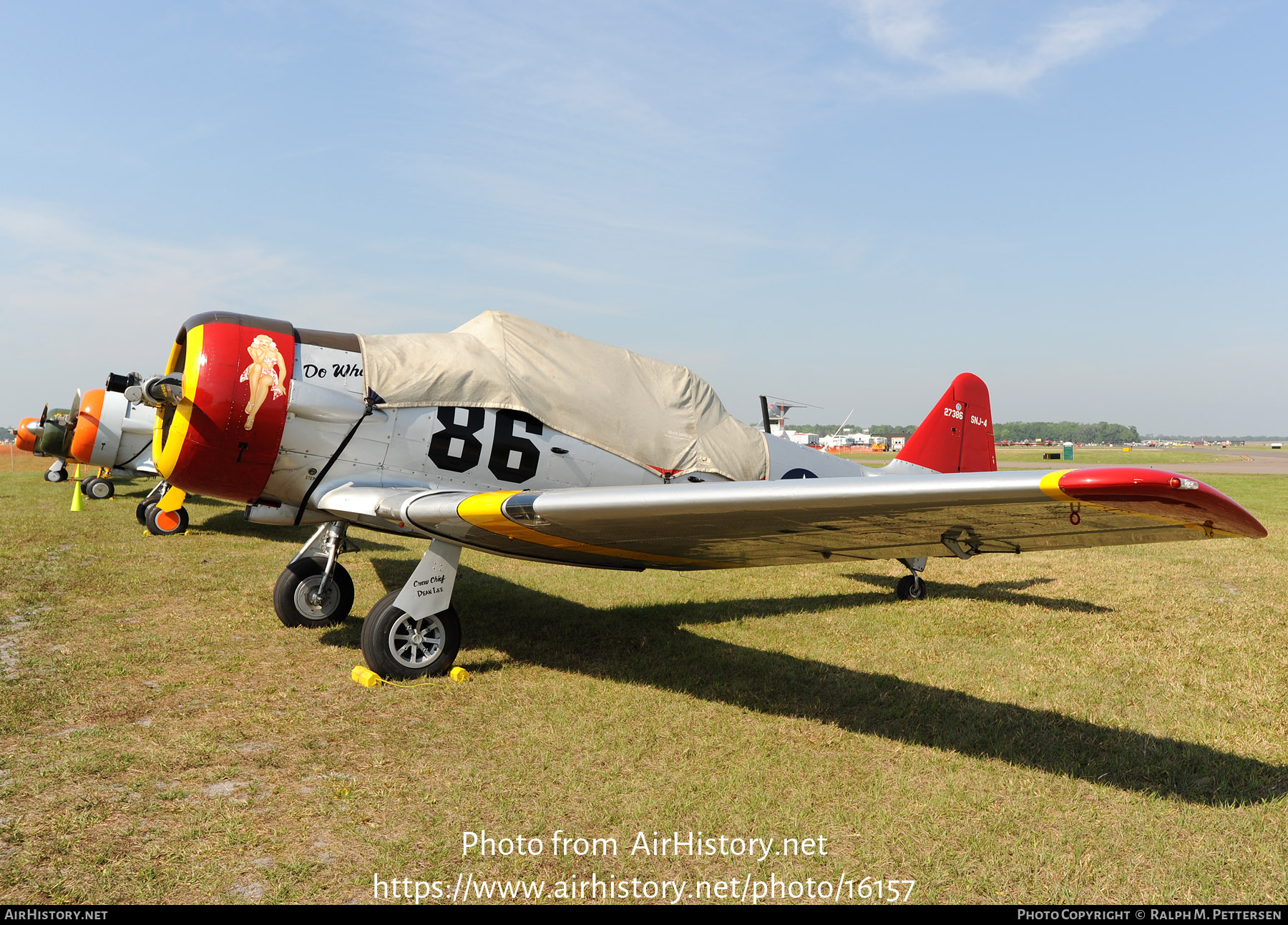 Aircraft Photo of N7061C / 27386 | North American SNJ-4 Texan | USA - Navy | AirHistory.net #16157