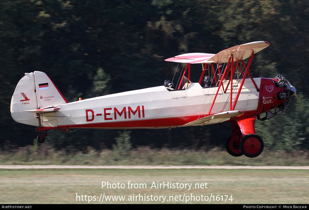 Aircraft Photo of D-EMMI | Focke-Wulf Sk12 Stieglitz (Fw-44J) | AirHistory.net #16174