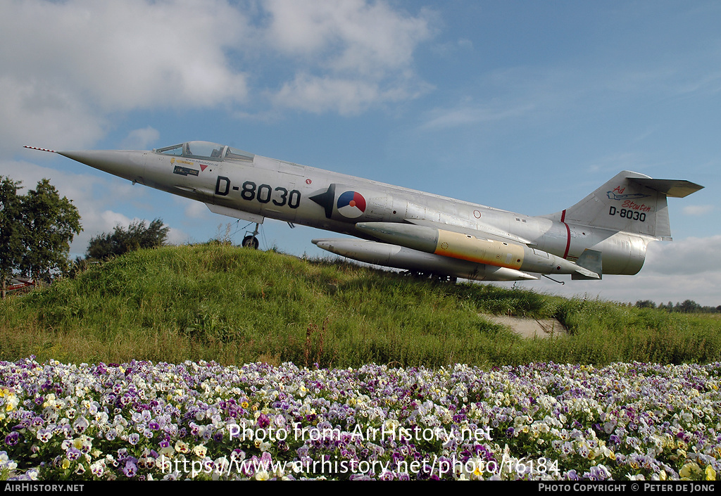 Aircraft Photo of D-8030 | Lockheed F-104G Starfighter | Netherlands - Air Force | AirHistory.net #16184