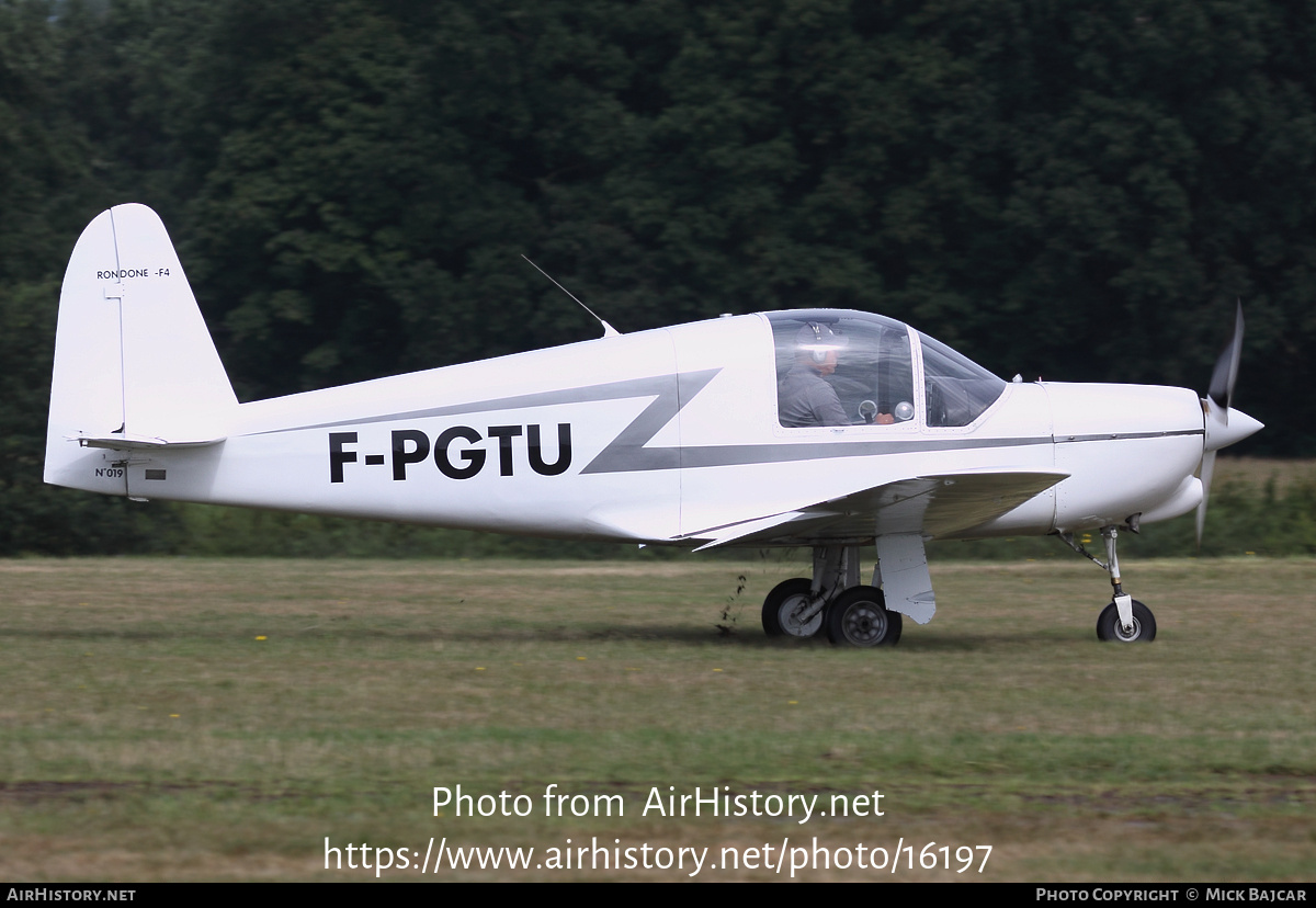 Aircraft Photo of F-PGTU | Ambrosini F.4 Rondone 1 | AirHistory.net #16197