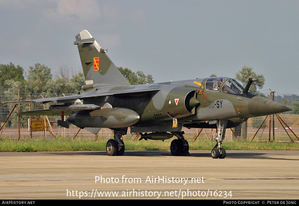 Aircraft Photo of 226 | Dassault Mirage F1CT | France - Air Force | AirHistory.net #16234