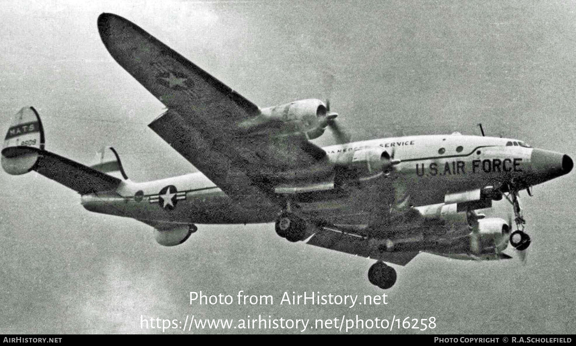 Aircraft Photo of 48-609 / 8609 | Lockheed VC-121A Constellation | USA - Air Force | AirHistory.net #16258