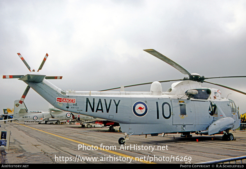 Aircraft Photo of N16-125 | Westland WS-61 Sea King Mk50A | Australia - Navy | AirHistory.net #16269