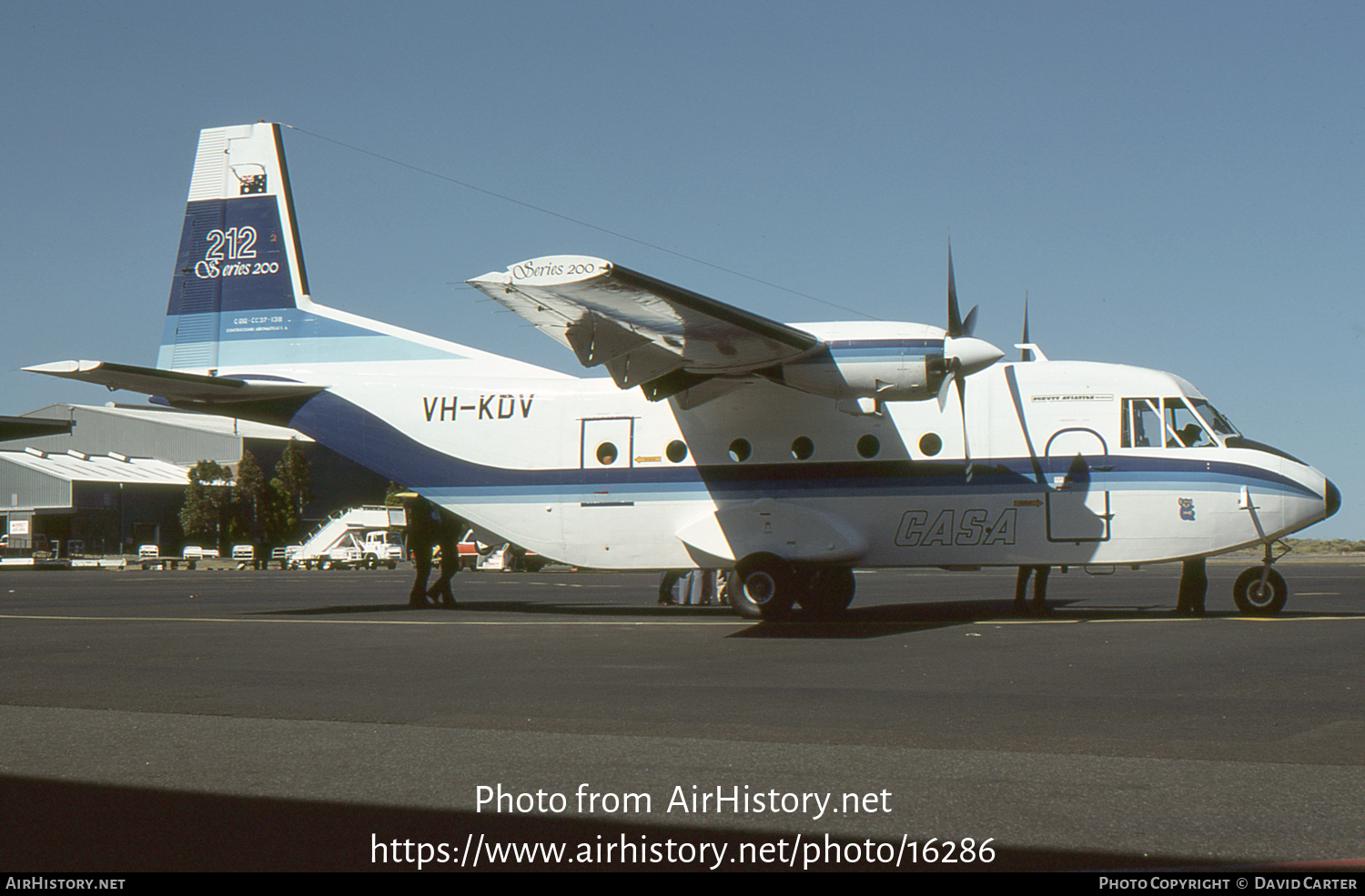 Aircraft Photo of VH-KDV | CASA C-212-200 Aviocar | AirHistory.net #16286