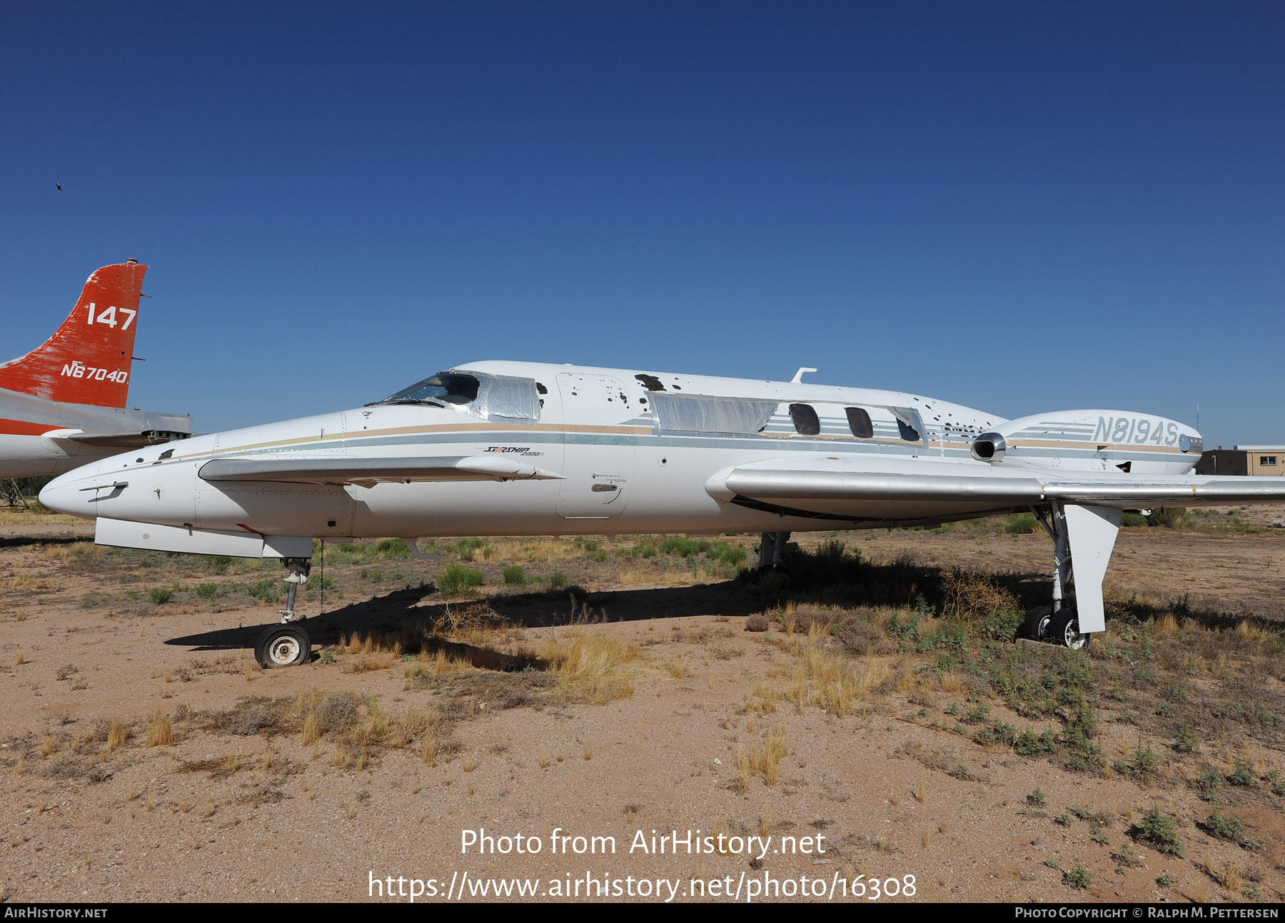 Aircraft Photo of N8194S | Beech 2000 Starship 1 | AirHistory.net #16308