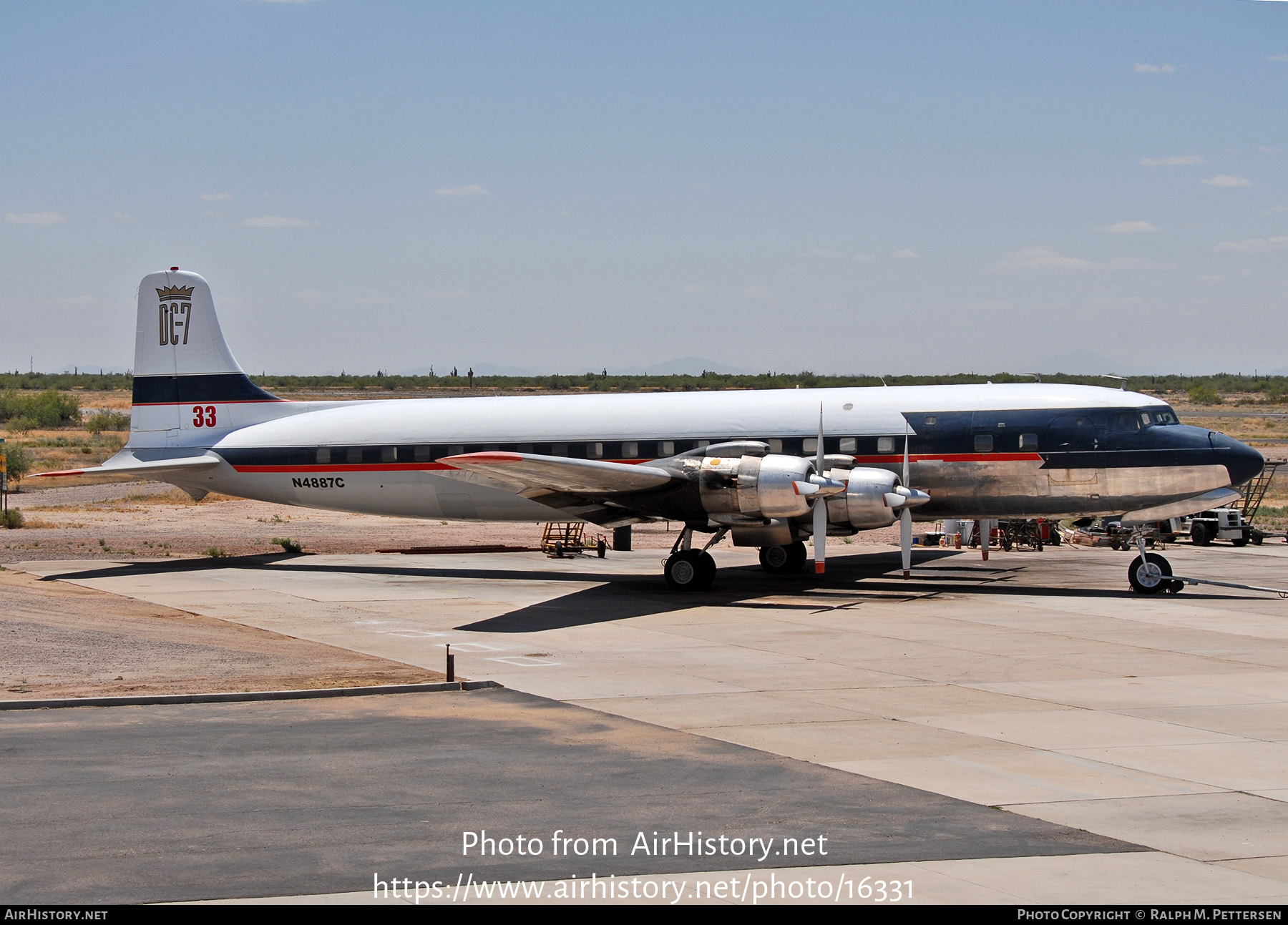 Aircraft Photo of N4887C | Douglas DC-7B/AT | International Air Response | AirHistory.net #16331