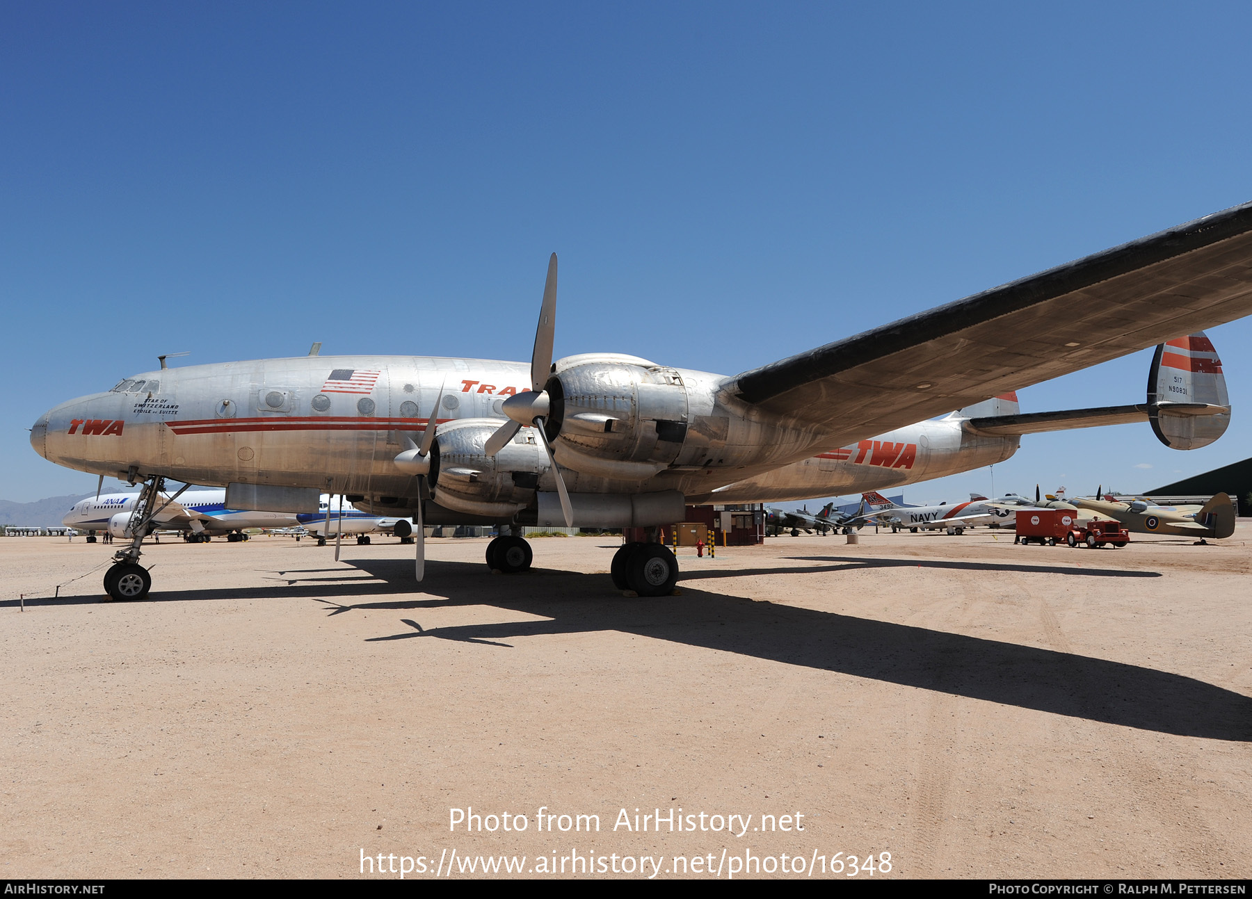 Aircraft Photo of N90831 | Lockheed L-049 Constellation | Trans World Airlines - TWA | AirHistory.net #16348