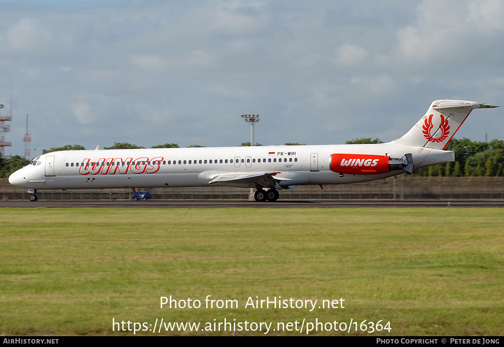 Aircraft Photo of PK-WIH | McDonnell Douglas MD-82 (DC-9-82) | Wings Air | AirHistory.net #16364