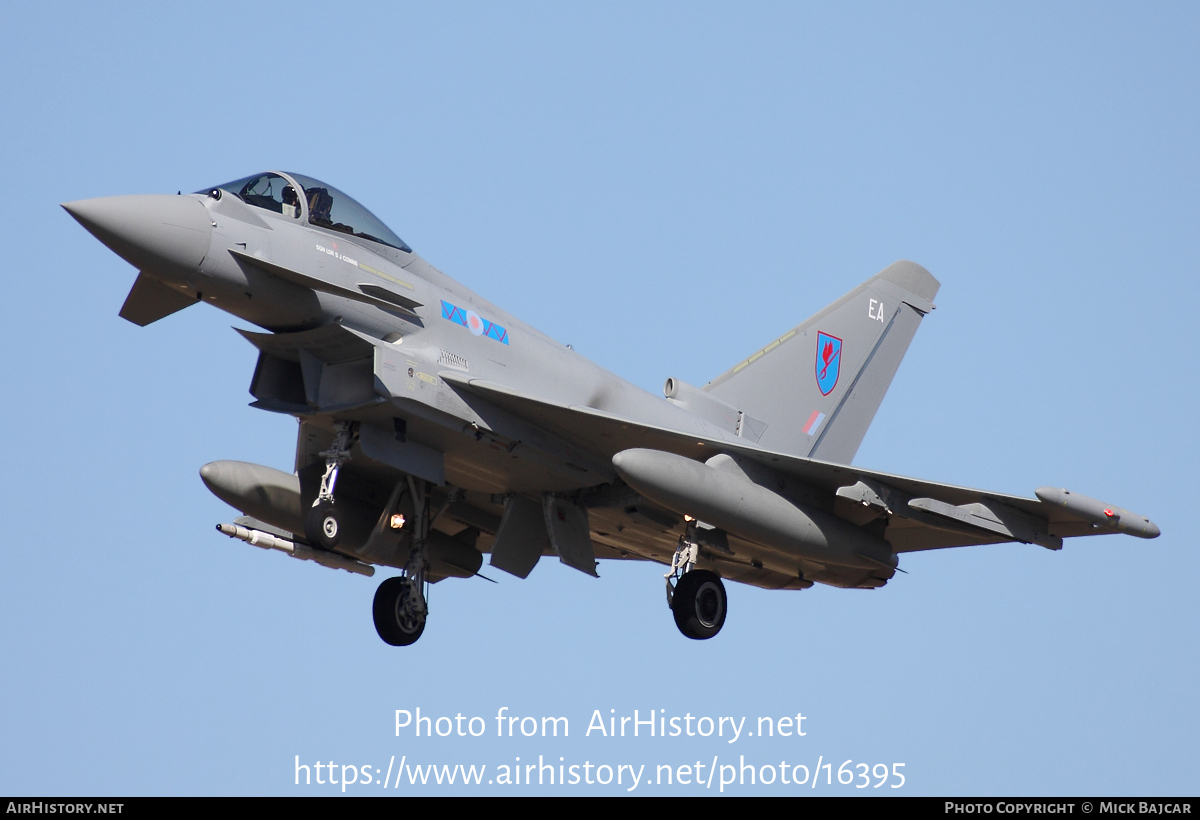 Aircraft Photo of ZK343 | Eurofighter EF-2000 Typhoon FGR4 | UK - Air Force | AirHistory.net #16395