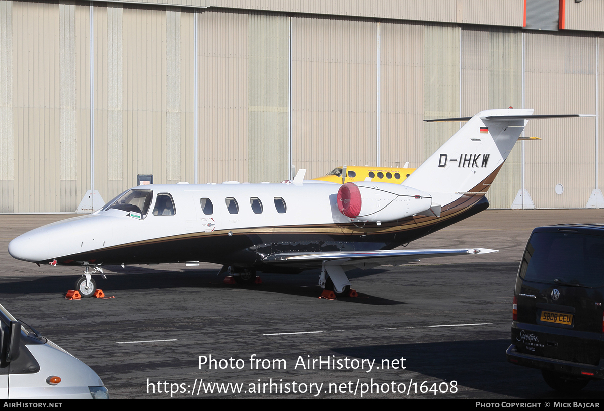 Aircraft Photo of D-IHKW | Cessna 525 CitationJet CJ1+ | AirHistory.net #16408