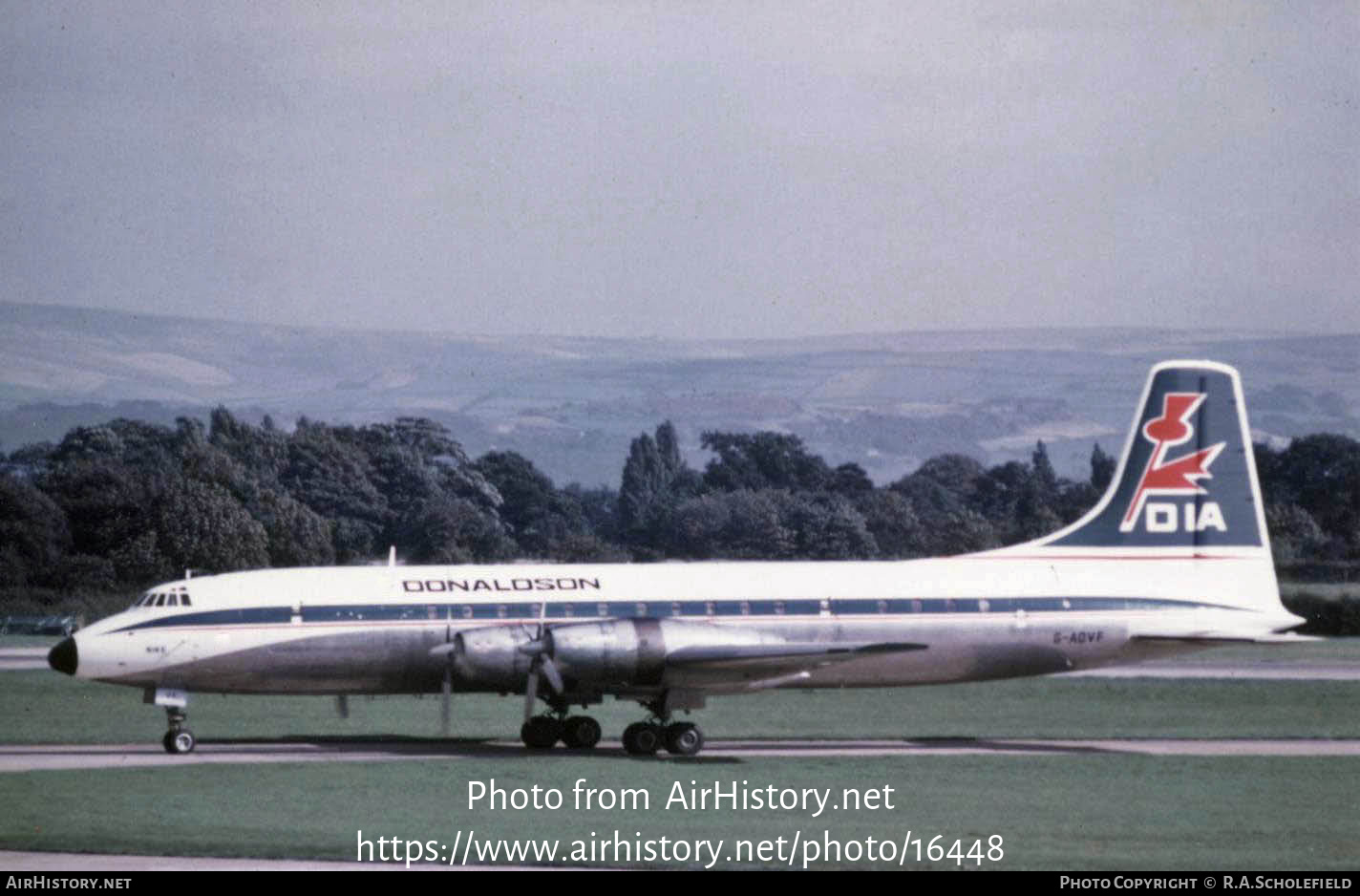 Aircraft Photo Of G-AOVF | Bristol 175 Britannia 312F | Donaldson ...