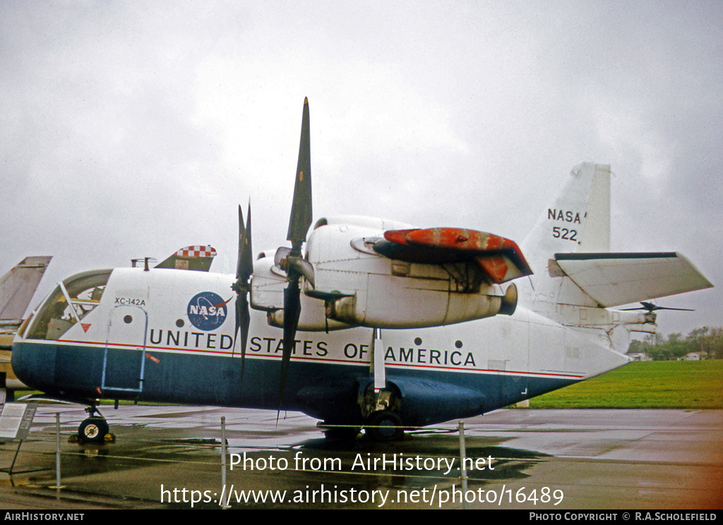 Aircraft Photo of NASA 522 | Vought/Hiller/Ryan XC-142A | NASA - National Aeronautics and Space Administration | AirHistory.net #16489