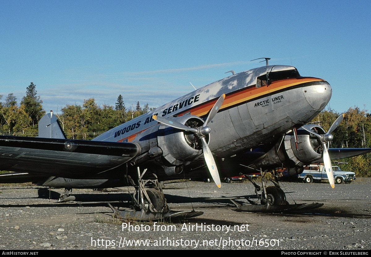 Aircraft Photo of N777YA | Douglas R4D-6 Skytrain | Woods Air Fuel | AirHistory.net #16501