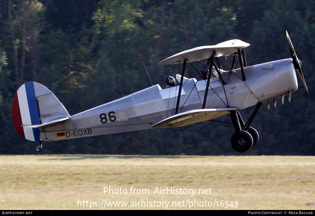 Aircraft Photo of D-EQXB / 86 | Stampe-Vertongen SV-4C | Quax | France - Navy | AirHistory.net #16543