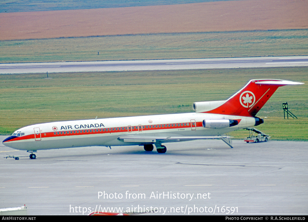 Aircraft Photo of C-GAAA | Boeing 727-233/Adv | Air Canada | AirHistory.net #16591