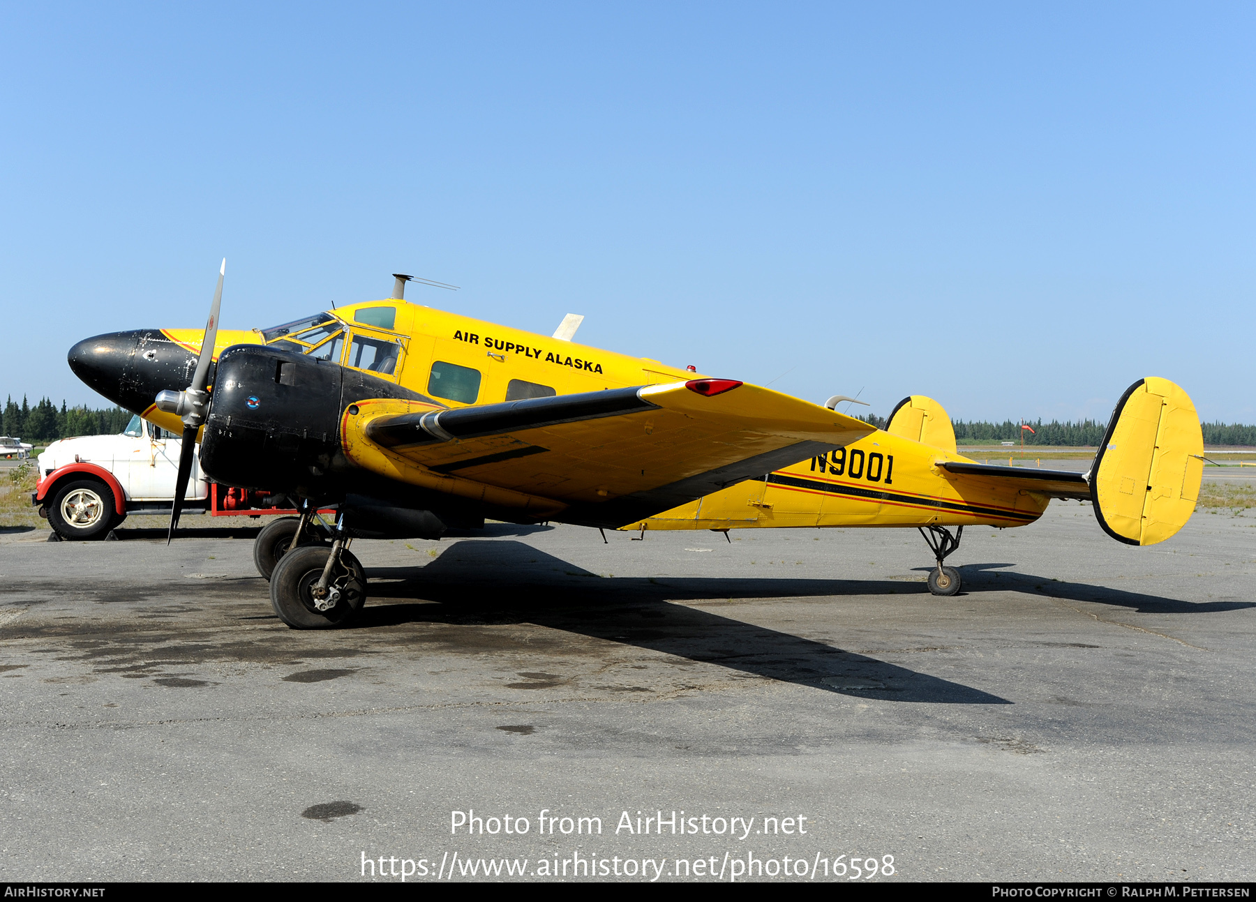 Aircraft Photo Of N9001 | Beech E18S-9700 | Air Supply Alaska ...