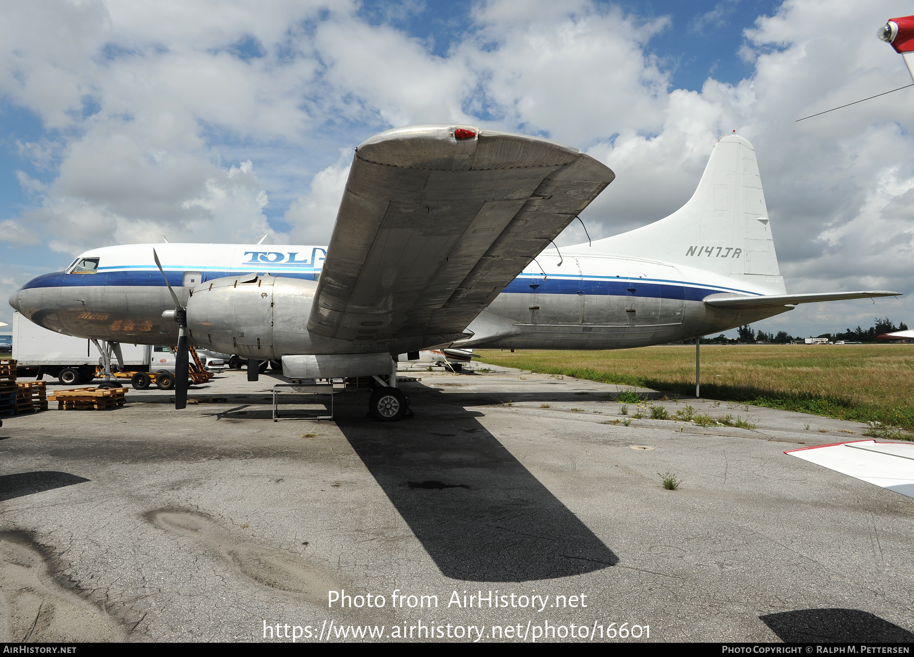 Aircraft Photo of N147JR | Convair T-29C | Tol Air | AirHistory.net #16601