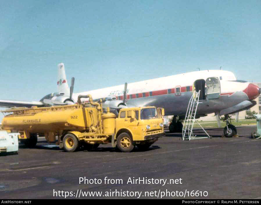 Aircraft Photo of N90773 | Douglas DC-7C | Saturn Airways | AirHistory.net #16610