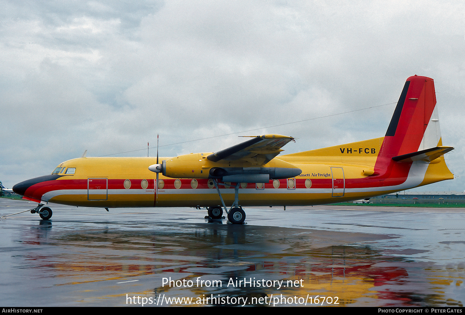 Aircraft Photo of VH-FCB | Fokker F27-500F Friendship | Ansett Air Freight | AirHistory.net #16702