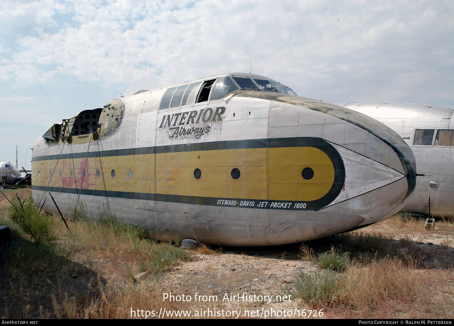 Aircraft Photo of N5102B | Steward-Davis Jet-Packet 1600 | Interior Airways | AirHistory.net #16726