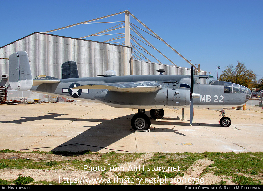 Aircraft Photo of 35087 | North American B-25J Mitchell | USA - Navy | AirHistory.net #16730