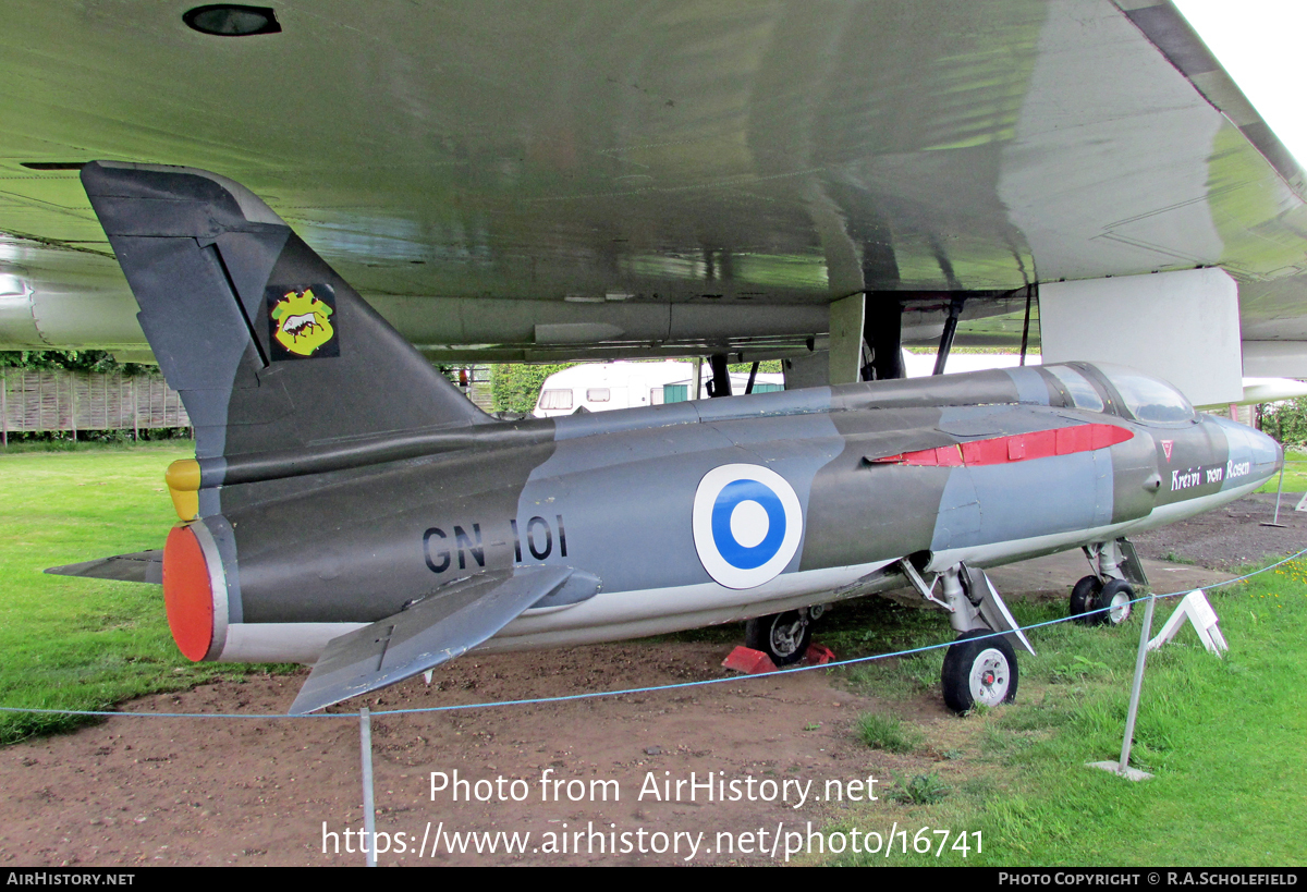 Aircraft Photo of GN-101 | Folland Fo.141 Gnat F.1 | Finland - Air Force | AirHistory.net #16741