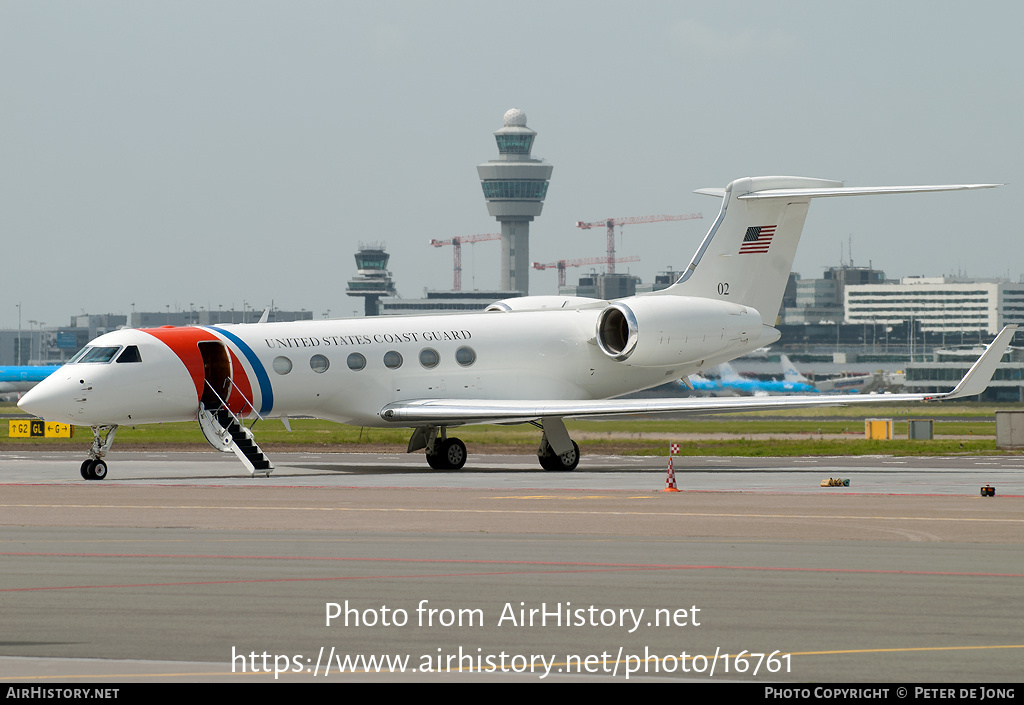 Aircraft Photo of 02 | Gulfstream Aerospace C-37A Gulfstream V (G-V) | USA - Coast Guard | AirHistory.net #16761