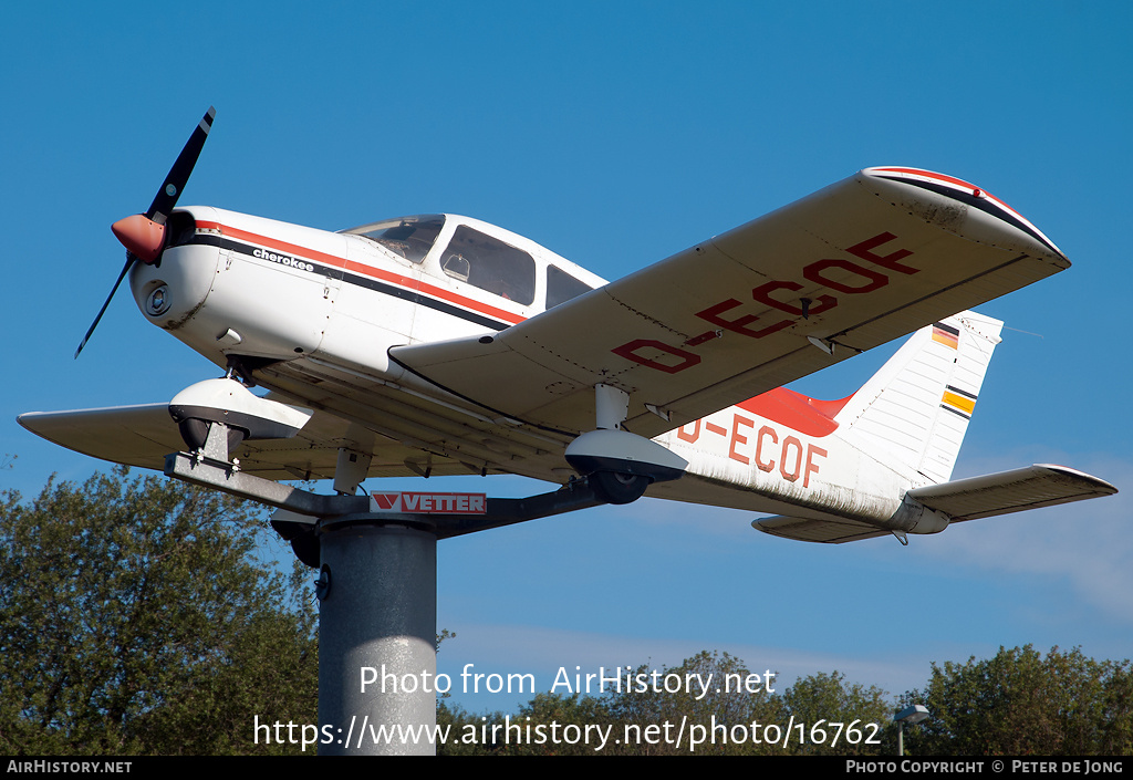 Aircraft Photo of D-ECOF | Piper PA-28-140 Cherokee Cruiser | AirHistory.net #16762