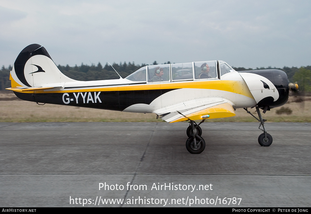 Aircraft Photo of G-YYAK | Yakovlev Yak-52 | AirHistory.net #16787