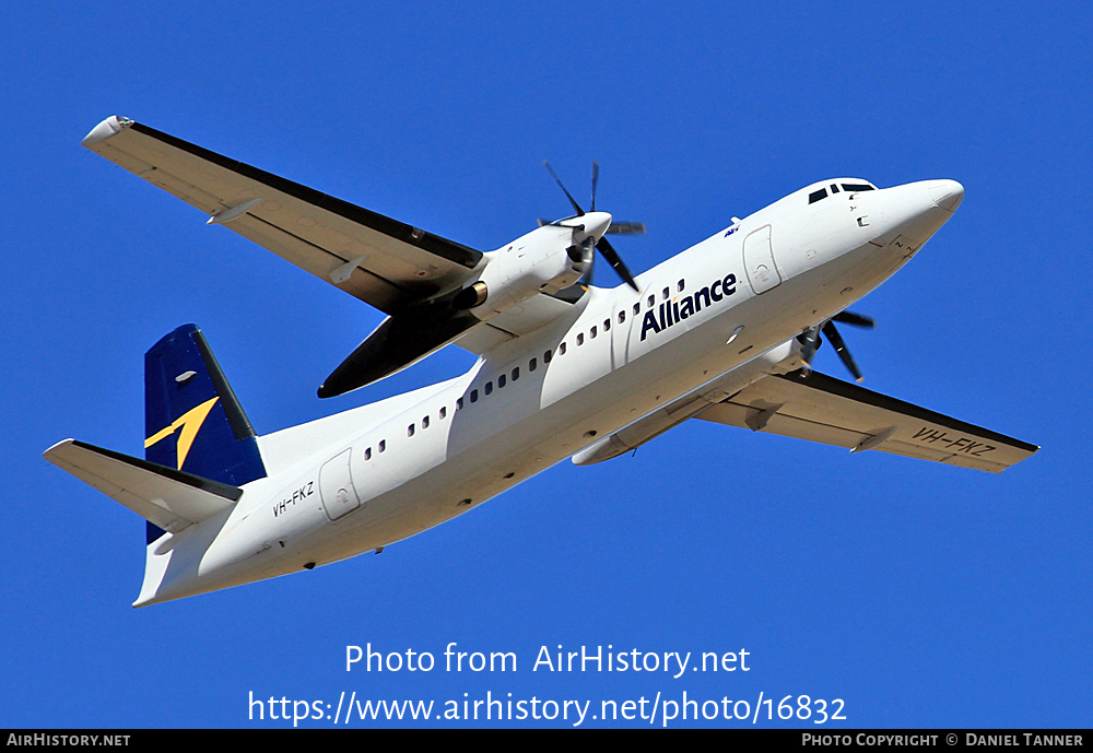 Aircraft Photo of VH-FKZ | Fokker 50 | Alliance Airlines | AirHistory.net #16832