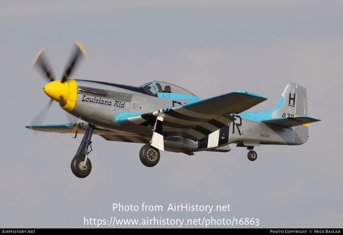 Aircraft Photo of N6328T / 473254 | North American P-51D Mustang | USA - Air Force | AirHistory.net #16863