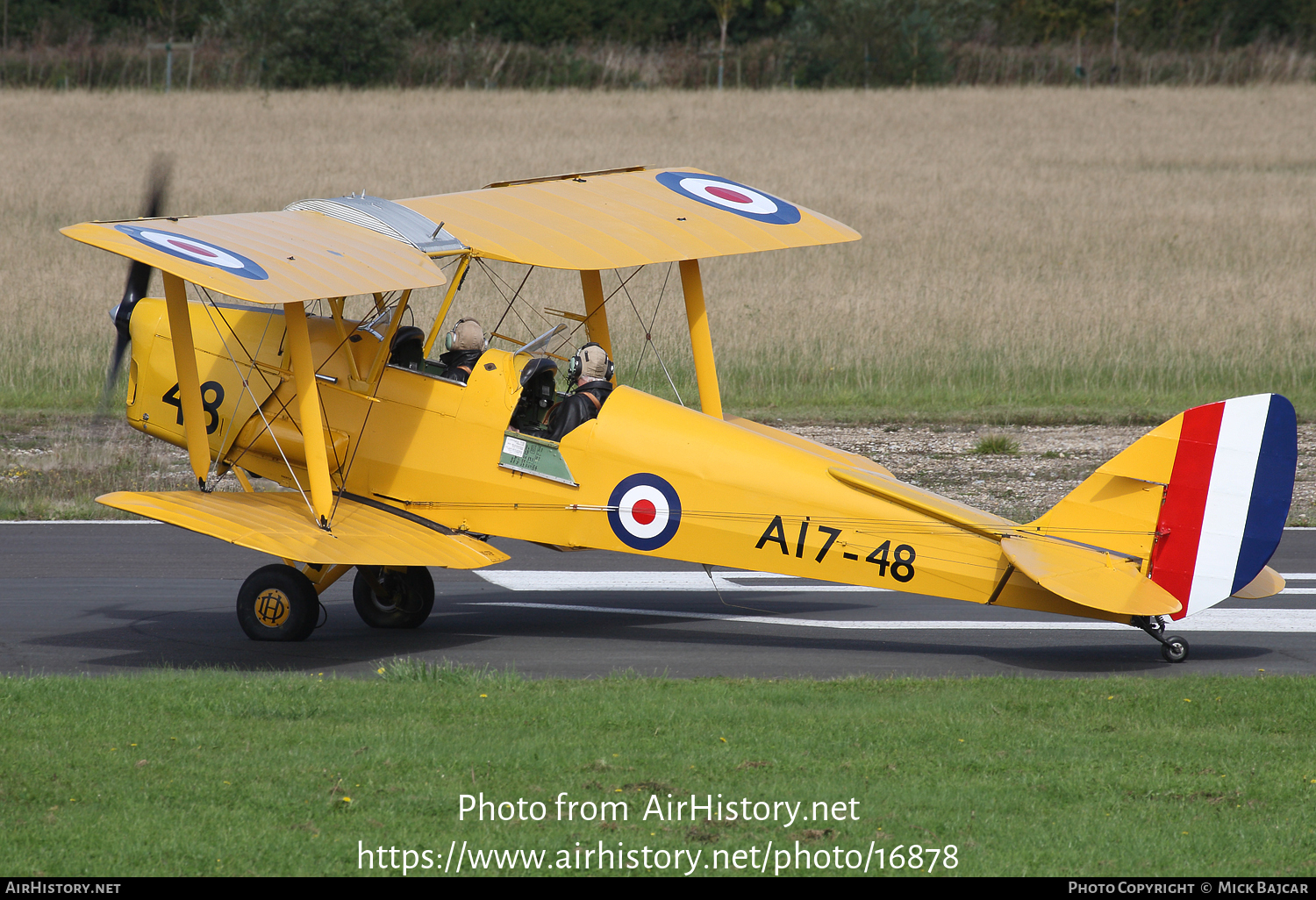 Aircraft Photo of G-BPHR / A17-48 | De Havilland D.H. 82A Tiger Moth | Australia - Air Force | AirHistory.net #16878